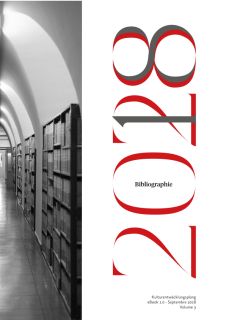 Kulturentwécklungsplang 2018-2028 1.0 - Volume 3 : Bibliographie